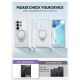 4. Supcase Cosmo Mag MagSafe Hülle für Samsung Galaxy S26 Ultra – Weiß