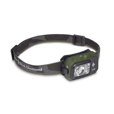 6. Black Diamond Storm 450 Stirnlampe – Dunkeloliv (450 lm)