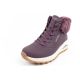3. Skechers Uno Rugged Damen Isolierte Winterstiefel Lila