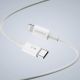 9. Dudao A30EUL GaN-Wandladegerät 30 W USB-A / USB-C + USB-C – Lightning Kabel – Weiß
