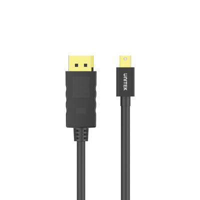 2. UNITEK KABEL MINIDISPLAYPORT/DISPLAYPORT M/M 2M, Y-C611BK
