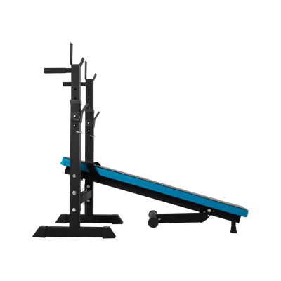 3. Gerade, verstellbare Trainingsbank mit Ständern REBEL ACTIVE RBA-2006