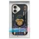 12. Nimmy Cool&Cute 2.0 Monkey Hülle für iPhone 16 - Schwarz