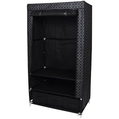 11. Textilschrank 88x50x160cm Ornament 45245