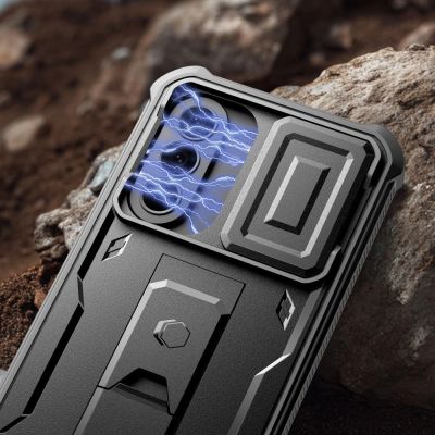 2. Tech-Protect Kevlar Cam+ 2er-Set Schutzhülle für Samsung Galaxy A57 5G – Schwarz