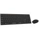 Esperanza EK122K Tastatur- und Mausset (USB 2.0; (US); schwarz; Laser)