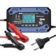 42. QOLTEC STD AGM GEL LIFEPO4-AKKU-LADEGERÄT | GLEICHRICHTER MIT REPARATURFUNKTION | 12–24 V | 10 A | LCD | 9-STUFIGES LADEN
