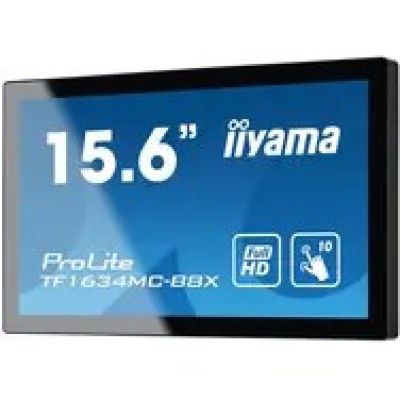 11. iiyama ProLite TF1634MC-B8X Computermonitor, 39,6 cm (15,6 Zoll), 1920 x 1080 Pixel Full HD LED-Touchscreen, Mehrbenutzerfähig, Schwarz