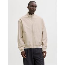 Jack&Jones Herren-Bomberjacke JJECHARGE STAND COLLAR BOMBER NOOS 12288895 MOONBEAM