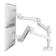 Ergotron LX Pro Series 45-690-290 Monitorhalterung/Ständer für 68,6 cm (27") Monitore, Schreibtisch, Weiß