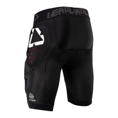 2. LEATT Impact Shorts 3DF 4.0 Schutzshorts, Größe L, Schwarz