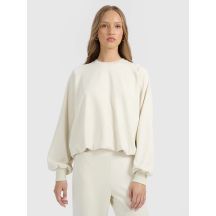 Damen-Sweatshirt aus Modal (Größe 4F 4FRAW25TSWSF2508-12S) ohne Reißverschluss