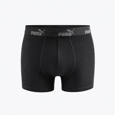 4. Puma Herren-Boxershorts, 6er-Pack, Schwarz, Grün, Marineblau