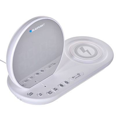 5. Blaupunkt CR85WH weißer Radiowecker