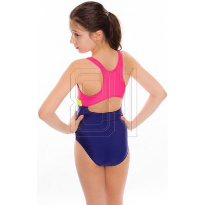 3. Aqua-Speed Junior Emily Badeanzug in Rosa und Lila
