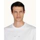 3. Paul&Shark Herren-T-Shirt aus Baumwolle, Weiß und Gold, 99311008-10E – Klassischer Schnitt, Logo