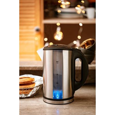 17. Adler AD 1216 Wasserkocher (2000W 1,8l; silber)