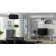 8. TV-Schrank SOHO 180 weiß/grau glänzend