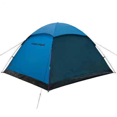 3. High Peak Monodome 4 Zelt Blau Grau 10164