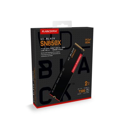 8. WD Black SN850X WDS200T2X0E SSD (2 TB; M.2; PCIe NVMe 4.0 x4)