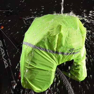 3. Rockbros A6-03BK Fahrradtasche für Kofferraum 35 l mit ausklappbaren Taschen – Schwarz