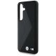 6. BMW Leder Oversized Stripes MagSafe Hülle für Samsung Galaxy S25 - Schwarz