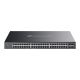 6. TP-Link Omada SG2452LP Netzwerk-Port, Managed L2/L2+ Gigabit-Ethernet (10/100/1000) mit PoE-Unterstützung, 1 HE, Schwarz