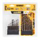 4. DeWalt DT70729-QZ HSS-G Metallbohrer-Set - 23-teilig.