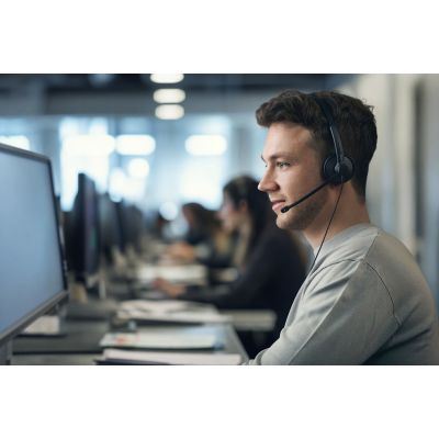 3. EPOS IMPACT 100 MS Stereo-Kopfhörer mit Kabel, On-Ear, USB-C + USB-A