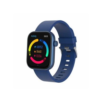 12. Denver SWC-185BU Smartwatch / Sportuhr 4,7 cm (1,85") AMOLED Digital 390 x 450 px Touchscreen Blau