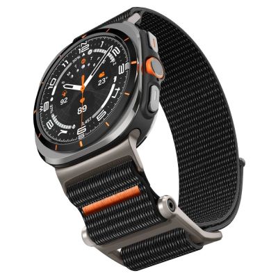 8. Spigen DuraPro Armband für Samsung Galaxy Watch Ultra 47 mm – Schwarz