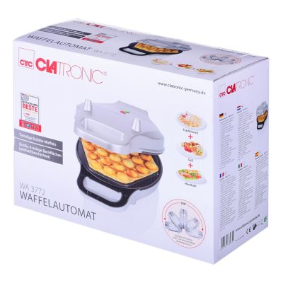 6. CLATRONIC WA 3772 Bubble-Waffeleisen
