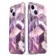 9. Supcase Cosmo Hülle für iPhone 14 Plus – rosa Marmor