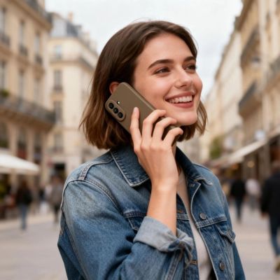 5. Tech-Protect Icon Hülle für Samsung Galaxy A27 5G – Braun