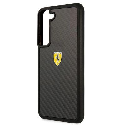 6. Ferrari FEHCS22MFCAK S22+ S906 schwarz/schwarz Hartschalenkoffer On Track Real Carbon