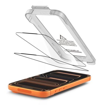 2. Tech-Protect Quick Set+ 2er-Pack Panzerglas für iPhone 17 Pro - Schwarz