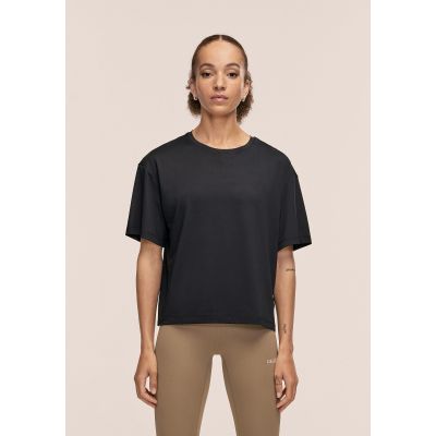 2. CASALL Damen Laser Mesh T-Shirt Schwarz