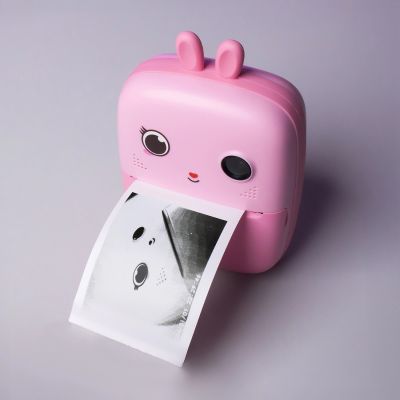 6. Mini-Thermodrucker für Kinder mit Kamera und Camcorder - Rosa