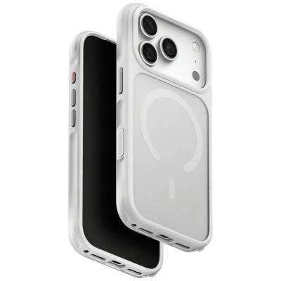 Uniq Veren Magclick Ladehülle für iPhone 18 Pro / 17 Pro – Weiß