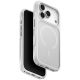 Uniq Veren Magclick Ladehülle für iPhone 18 Pro / 17 Pro – Weiß