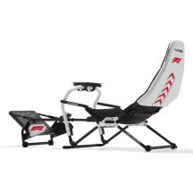 Playseat Challenge DD – F1 Universal-Gaming-Stuhl, gepolsterter Sitz, Schwarz