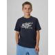 Jungen-T-Shirt mit Print im Regular Fit 4F 4FJRAW26TTSHM4349-22S