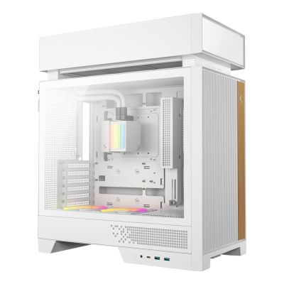 2. DeepCool CL6600 WH Midi-Turm Weiß