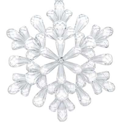 3. Schneeflocken-Hängedekoration 12x12 cm Muster 3