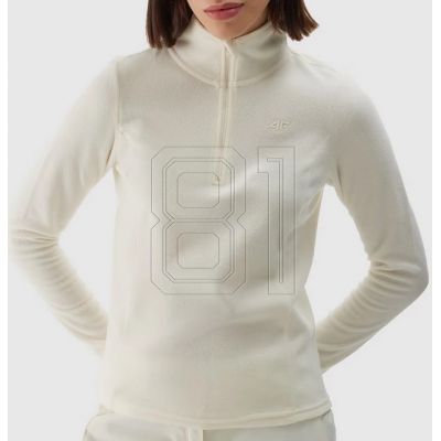 2. Fleece-Sweatshirt 4F W 4FWAW24UFLEF048 12S