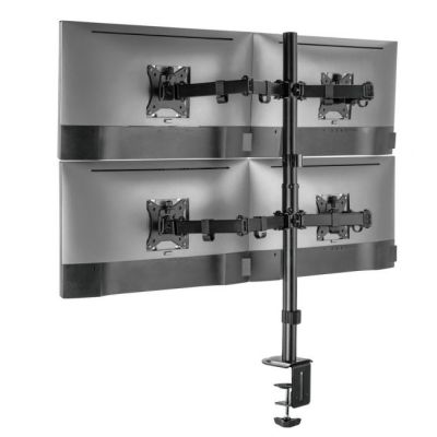 7. Tischmontage 17"-32"/4TFT 360° H.vert. 9Kg Schwarzlicht