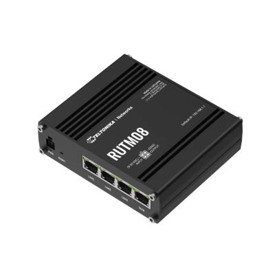 2. Teltonika RUTM08 Gigabit-Ethernet-Router Schwarz