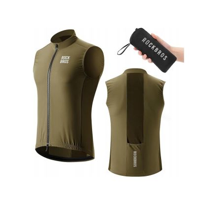 2. ROCKBROS Sportweste 151000310, Braun, 2XL