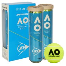 Dunlop Australian Open Tennisbälle, 2x4 Stück