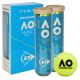 Dunlop Australian Open Tennisbälle, 2x4 Stück